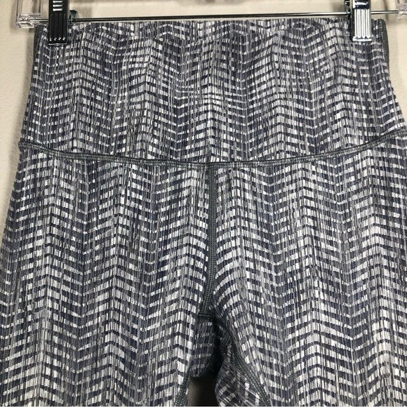 Lululemon Wunder Under High-Rise 7/8 Tight FullOn Luxtreme Aarow Jacquard Gray 6 - Picture 4 of 10